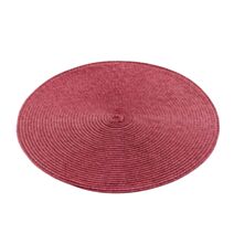 Set de table Ø35 cm Zebulon bordeaux - D.D'INTERIEUR