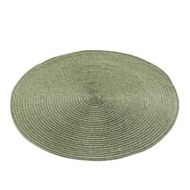 Set de table Ø35 cm Zebulon kaki - D.D'INTERIEUR