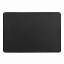 Set de table 30 x 43 cm imitation cuir Bergame noir - D.D'INTERIEUR
