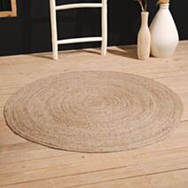Tapis jute Sea Side  ù120 cm jute naturel - TODAY