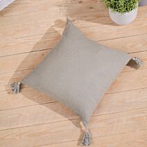 Coussin Spirit garden 40 x 40 cm gaze de coton sauge - TODAY