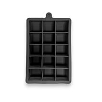 Bac à 15 glaçons en silicone noir - UTILITY