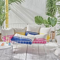 Coussin Summer 40 x 40 ou 60 x 30 cm coton assortiment - MAISON LEFEBVRE