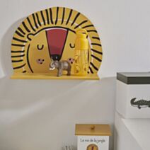 Etagère Lion Le roi de la jungle 41,5 x 10 x 31,5 cm - TODAY