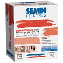 Enduit de rebouchage intérieur pro 5 kg - SEMIN