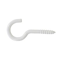 Crochets à visser x8 plastique 3,5x25 - INVENTIV
