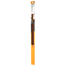 Bas de porte isolant à lèvre Adhésif 1m Marron - INVENTIV