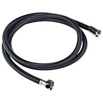 Flexible de douche noir Nylon 1,75 m - INVENTIV