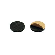 Set de 4 patins Ø34 mm feutre marron - INVENTIV