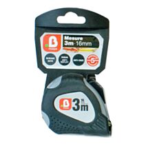 Mètre ruban bi-matière 3m x 16mm - B POWER