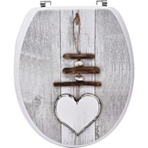 Abattant WC MDF 18" imprimé Ouessant - TENDANCE