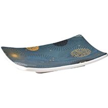 Porte-savon dolomite imprimé Art Déco - TENDANCE