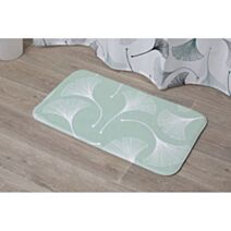 Tapis microfibre 45 x 75 cm imprimé Tokyo vert - TENDANCE
