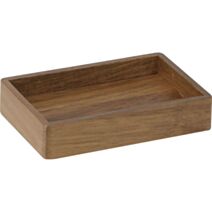 Porte-savon rectangulaire Acacia - TENDANCE