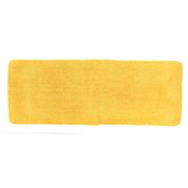 Tapis microfibre double vasque 45 x 120 cm jaune - TENDANCE