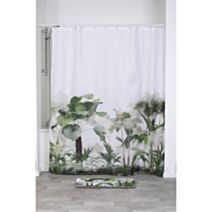 Rideau de douche polyester 180 x 200 cm Oasis - TENDANCE