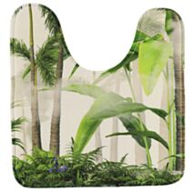 Tapis contour WC 45 x 50 cm Oasis - TENDANCE