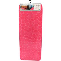 Tapis mémoire de forme galet 45 x 120 cm fuschia - TENDANCE