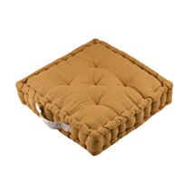 Coussin de sol Duo 45 x 45 x 10 cm curry - STOF