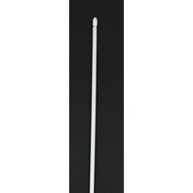 Lot de 2 tringles extensible ronde 30 x 40 cm - blanc