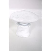 Lot de 2 embouts champignon ⌀ 20 - blanc/or