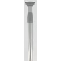 Tringle extensible entre-murs ⌀ 22 110-200 cm - argent