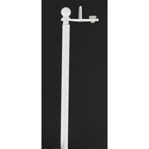 Tringle fix'vit autobloquante ⌀ 9 mm extensible 50/80 cm - blanc