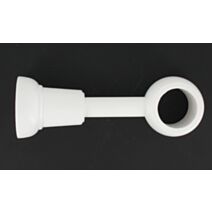 Support long reglable ⌀ 35 - blanc