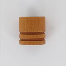 Lot de 2 embouts Bouchons ⌀ 28 - coloris merisier