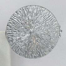 Lot de 2 pincess en métal Archi  - chrome