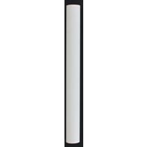 Tube fer forgé ⌀ 20 2,00 m - blanc mat