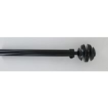Kit extensible 120-210 cm ⌀ 19 embout Villalouise - noir laque