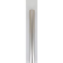 Tube fer forgé ⌀ 28 1.60 m - argent mat