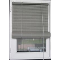Store enrouleur PVC 150x180cm gris - LUANCE
