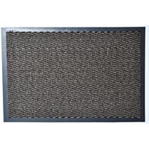 Tapis Lisa polypro/PVC taupe - 60 x 40