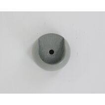 Lot de 2 supports muraux ⌀ 20 - gris