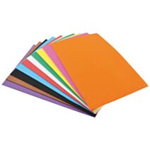 10 feuilles mousse A4 coloris assortis - HOMEA
