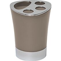 Porte brosses à dents conique - taupe