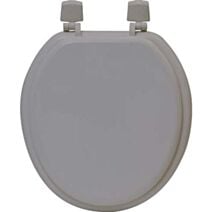 Abattant WC MDF 17 pouces attaches plastiques - taupe