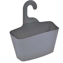 Serviteur de douche avec cintre gris - TENDANCE