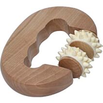 Rouleau de massage corps bois - TENDANCE