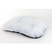 Matelas velours peluche antidérapant 76 x 56 cm gris - ZAMIBO