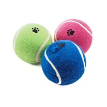 Balle de tennis XL Ø10 cm imprimé pattes - ZAMIBO