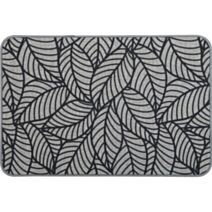 Tapis imprimé Jungle 40 x 60 cm gris
