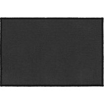 Tapis Anna 40 x 60 cm polypropylène gris anthracite - LUANCE