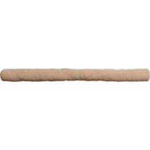 Boudin de porte simple bourrelet velours cotelé 80 cm beige - LUANCE