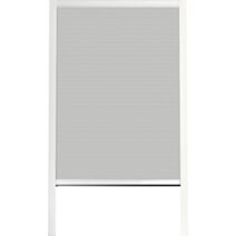 Chassis moustiquaire pvc 130 x 160 blanc/toile noire - LUANCE