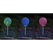 Boule solaire rotative led multicolore Ø25  cm - GALIX