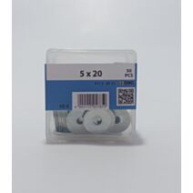 Rondelle large 5x20 zinguée x50 - SWG
