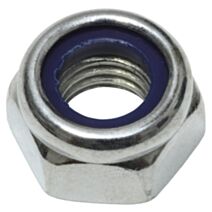 Écrou frein M5, acier zingué, DIN 985